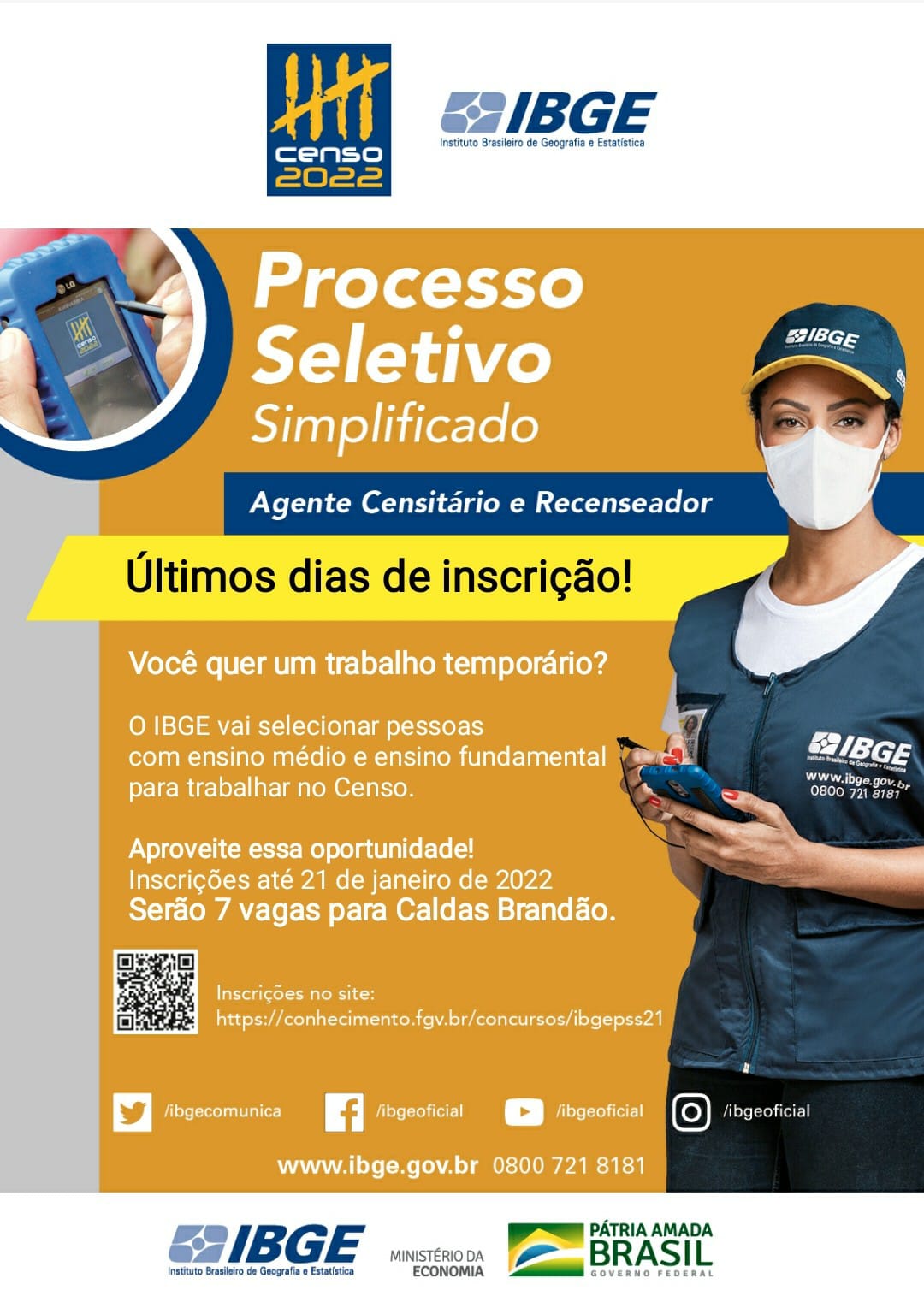 PROCESSO SELETIVO IBGE