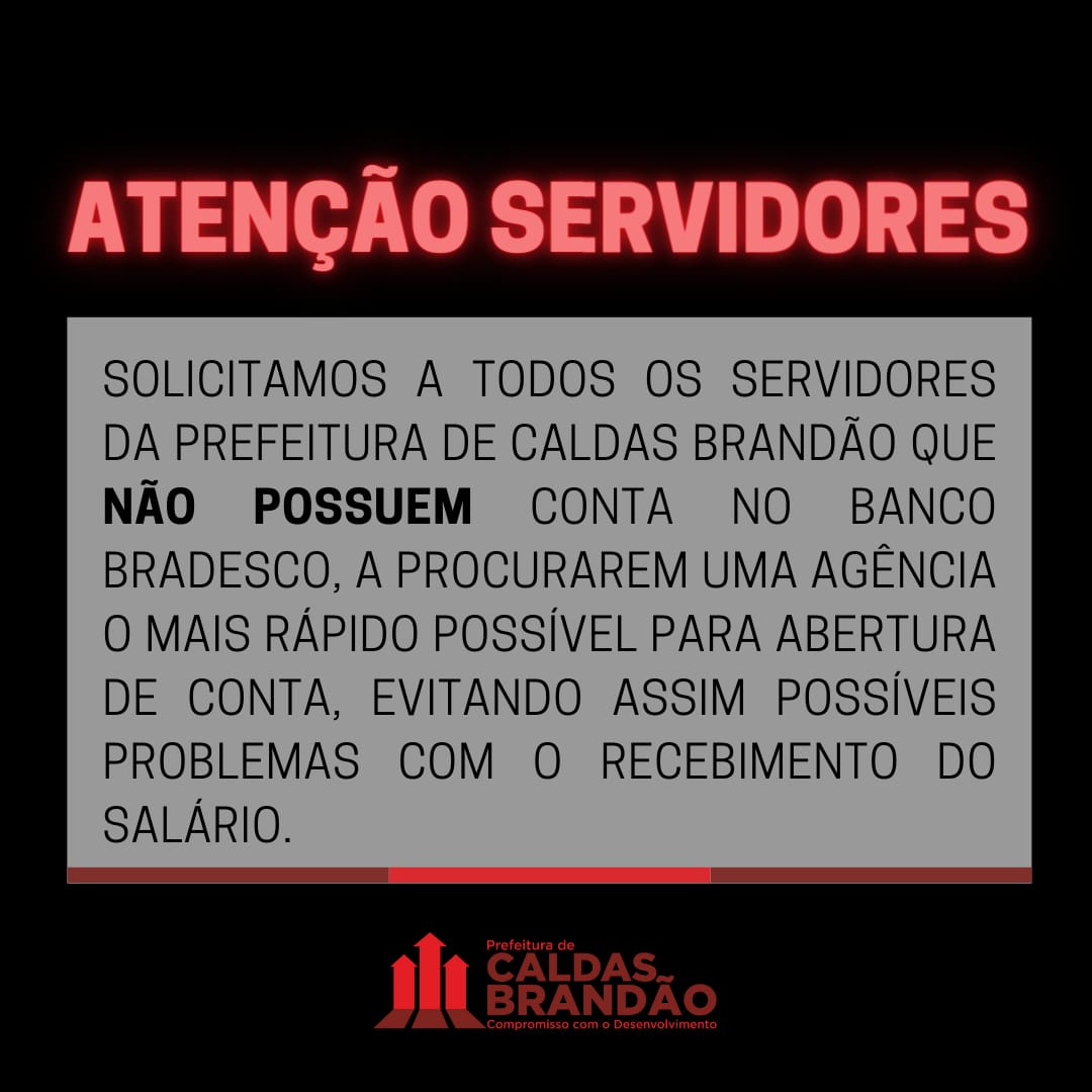 Atenção Servidores 1