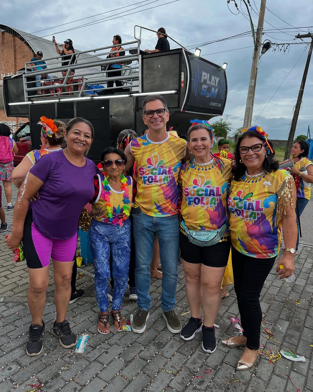 PREFEITURA DE CALDAS BRANDÃO REALIZA SEGUNDO DIA DO "SOCIAL FOLIA" COM MUITA ALEGRIA E INTEGRAÇÃO