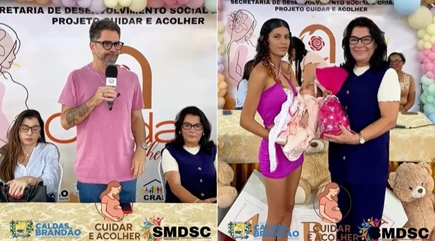 CALDAS BRANDÃO LANÇA PROGRAMA “CUIDAR & ACOLHER” PARA GESTANTES