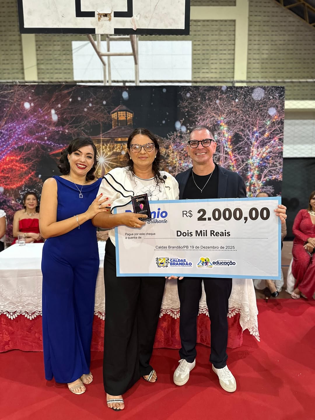 CALDAS BRANDÃO REALIZA MAIS UMA EDIÇÃO DO “PRÊMIO PROFESSOR BRILHANTE” E VALORIZA EDUCADORES DA REDE MUNICIPAL