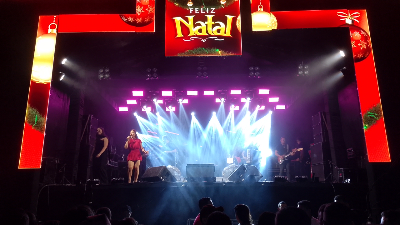 FESTA DE NATAL EM CALDAS BRANDÃO REÚNE MULTIDÃO E SE CONSOLIDA COMO UMA DAS MAIORES DA REGIÃO