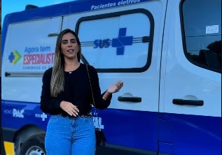 PREFEITURA DE CALDAS BRANDÃO RECEBE NOVA AMBULÂNCIA PARA REFORÇAR O TRANSPORTE DE PACIENTES DO SUS